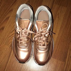 Rose gold AirMax and jacket bundle